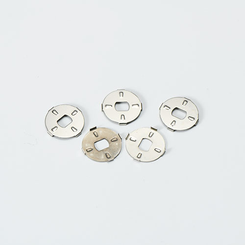 Four corner hollow hook gasket, metal shaft fastening connection piece, anti slip and anti loosening gasket processing
