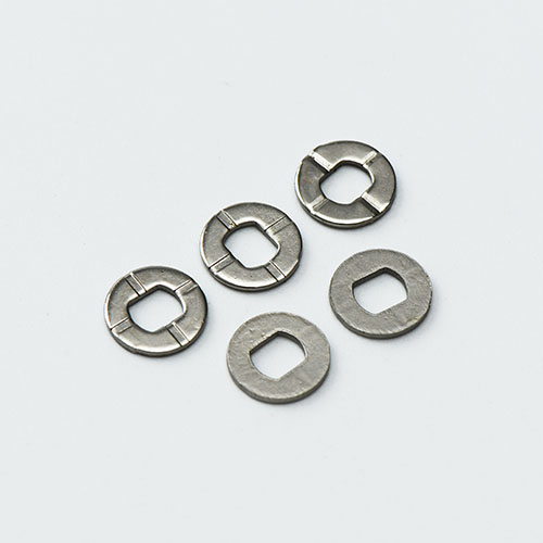 Customized 8-4-3.0-0.8 Flat Pad Gasket, Laptop Non standard Spindle Locking Connection Accessory Gasket